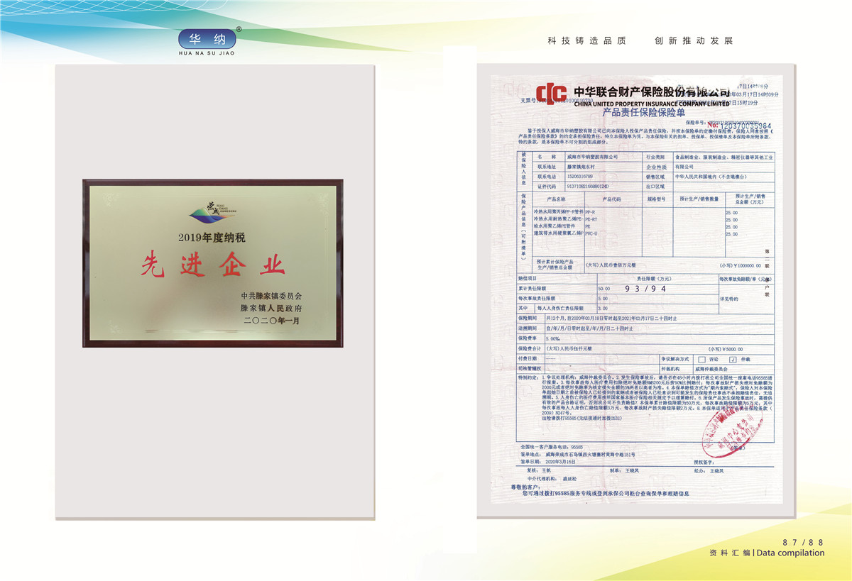 榮譽(yù)資質(zhì)證書